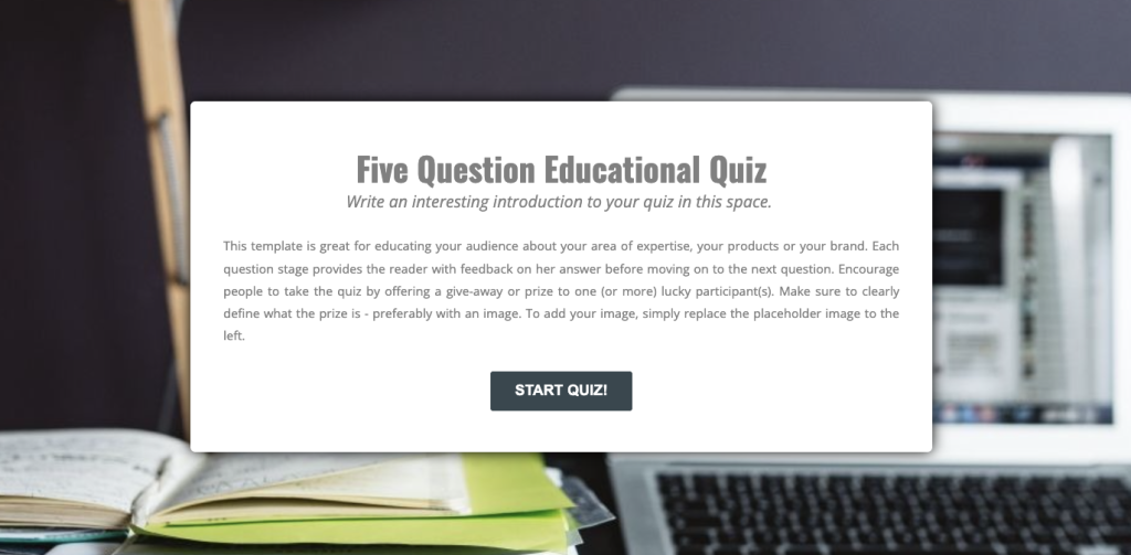 Educational Quiz Contest